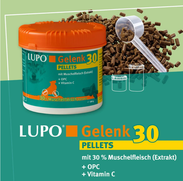 Добавка для зміцнення суглобів LUPO Gelenk 30 Pellets (пелети)  LM-D1111 фото