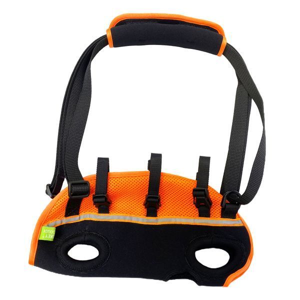 Pet Outdoor Sling Bag Okey Doggy, size XXS Black