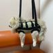 Pet Outdoor Sling Bag Okey Doggy, size XXS Black