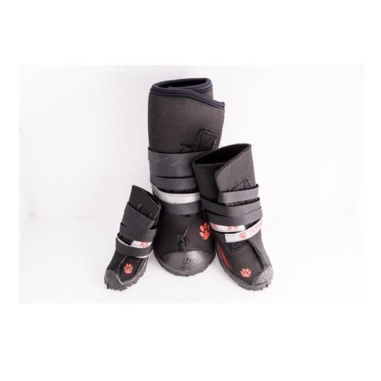 Зимние ботинки для собак Neo Paws High Performance Neoprene Black размер M 786459 фото